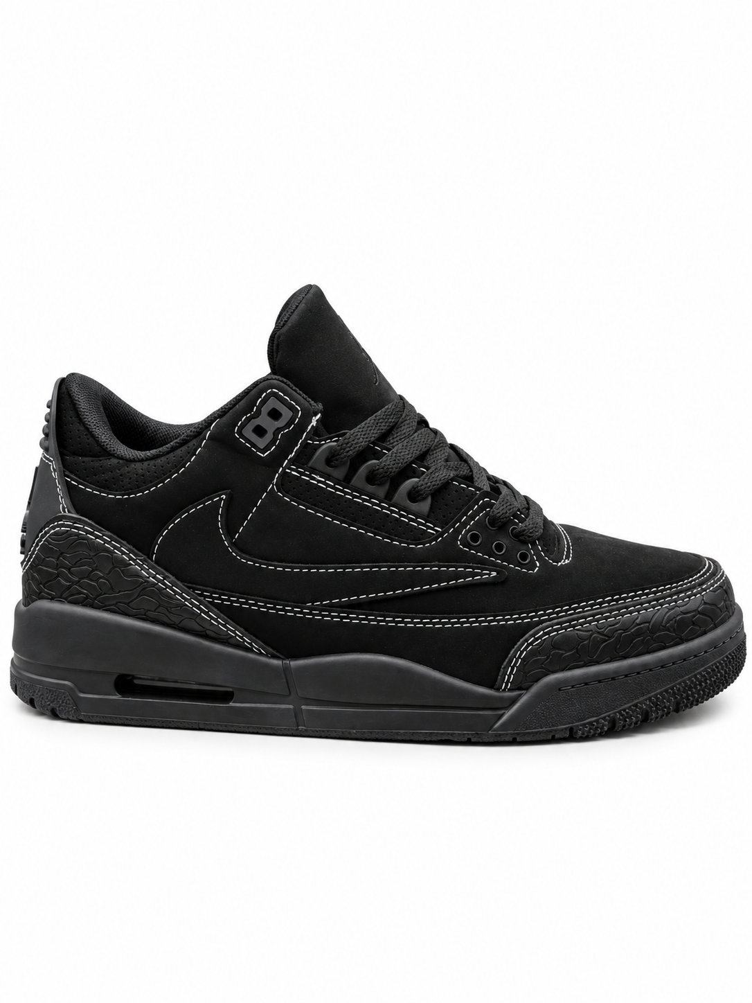 JDAN Retro 3 Travis Negra
