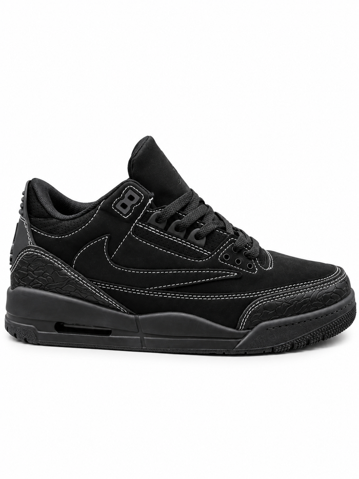 JDAN Retro 3 Travis Negra