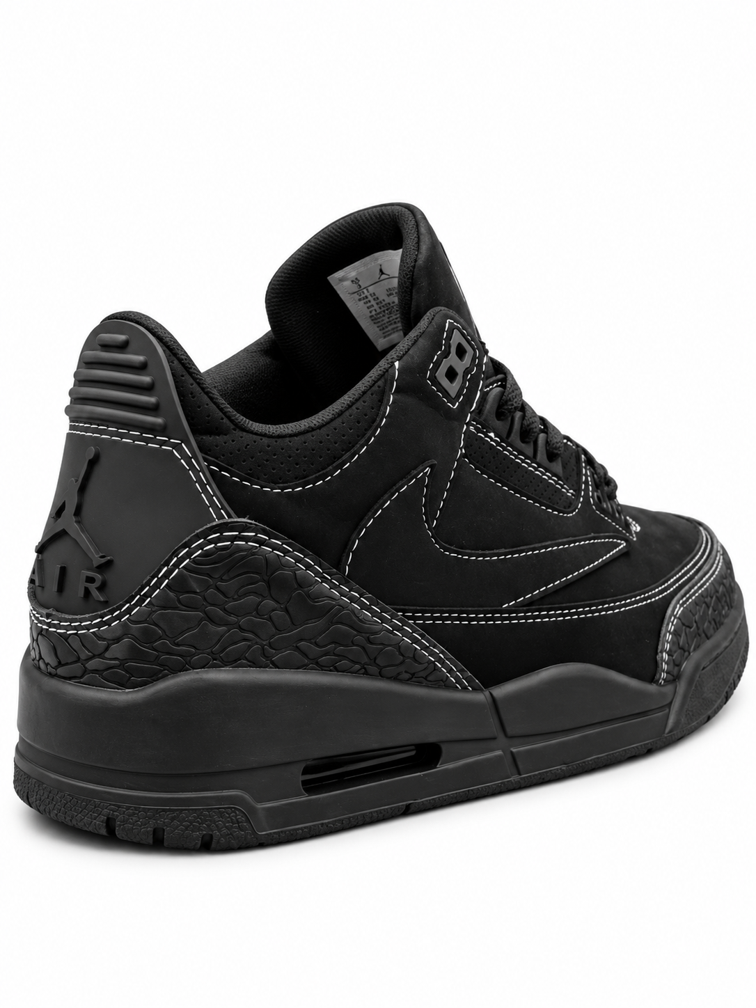 JDAN Retro 3 Travis Negra