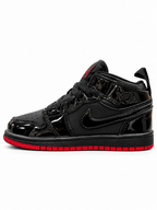 JDAN Retro 1 Charol Negro Rojo