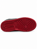 JDAN Retro 1 Charol Negro Rojo