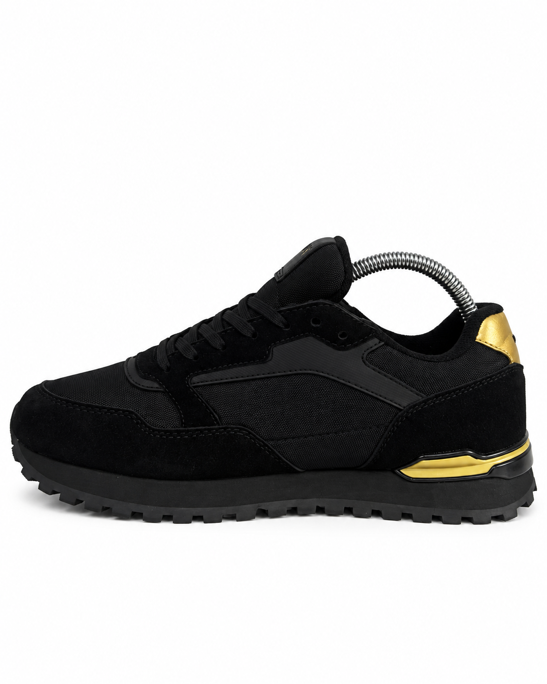 HGB Parkour Runn Trainers 3514 Negro Dorado