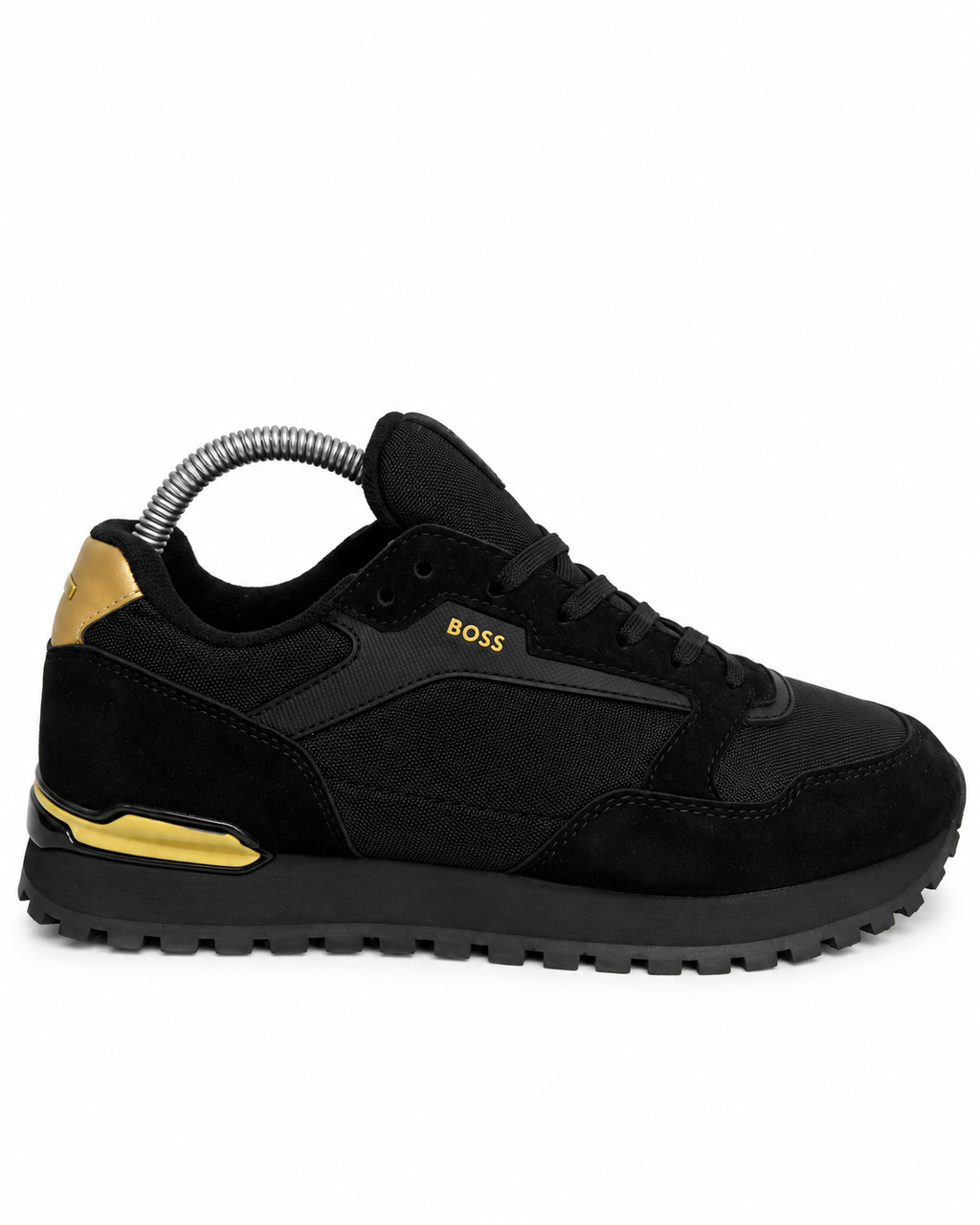 HGB Parkour Runn Trainers 3514 Negro Dorado