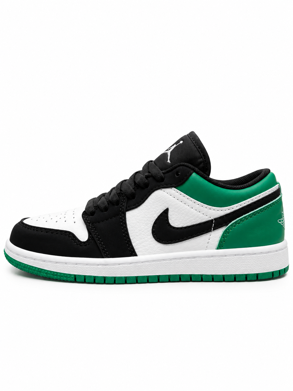 JDAN Retro 1 Low Blanca Verde