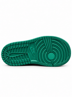 JDAN Retro 1 Low Blanca Verde