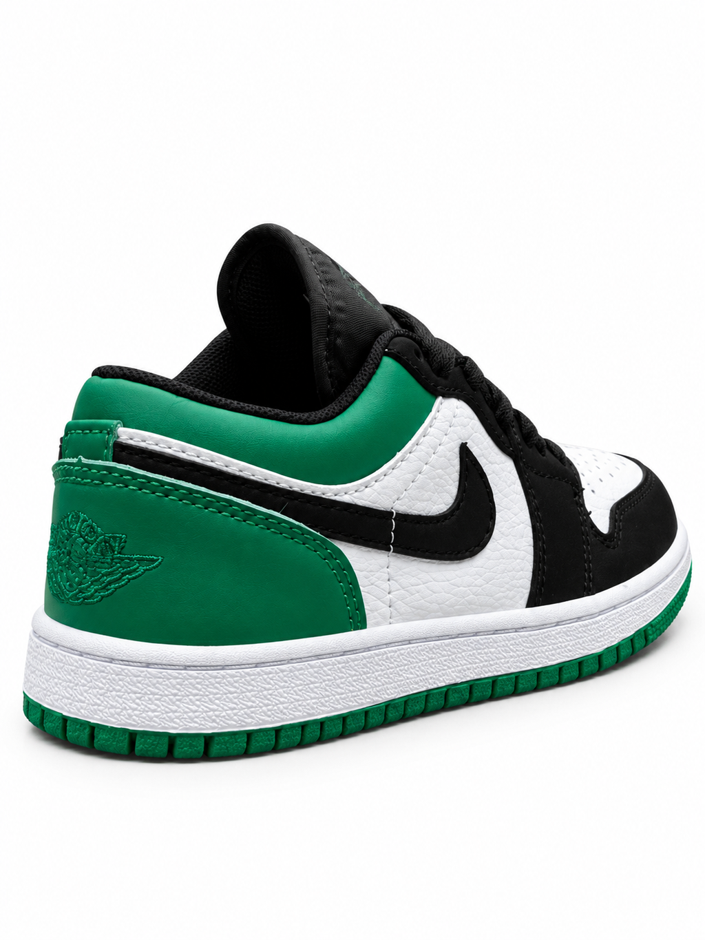 JDAN Retro 1 Low Blanca Verde