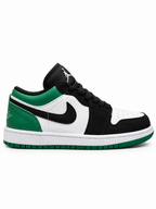 JDAN Retro 1 Low Blanca Verde