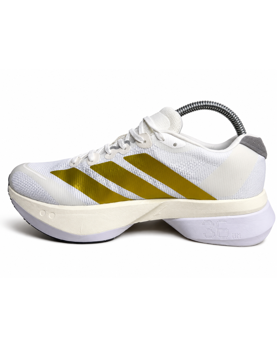 ADDS Adizero Boston 13 Blanco-Dorado