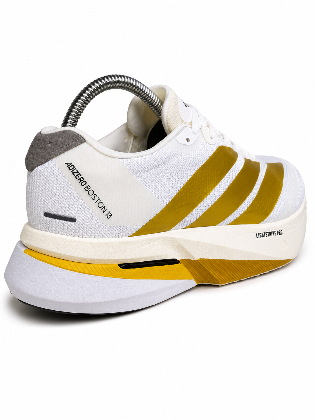 ADDS Adizero Boston 13 Blanco-Dorado