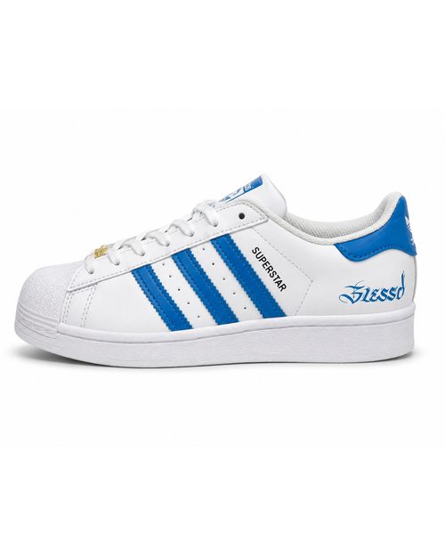 ADDS Superstar Blessd 3139 Blanco Azul
